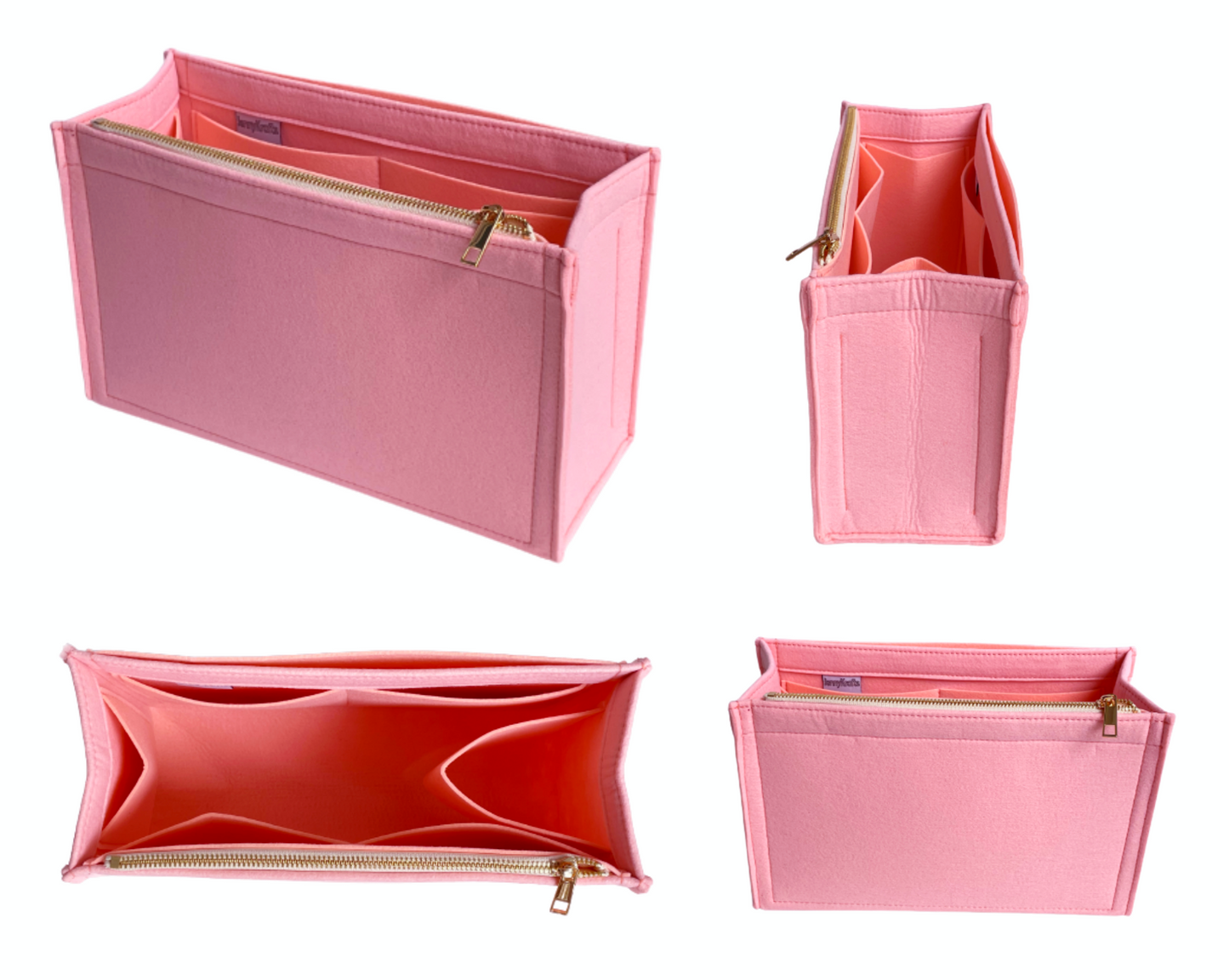 For [Large Book Tote Bag] Felt Insert Organizer Liner (Type X)