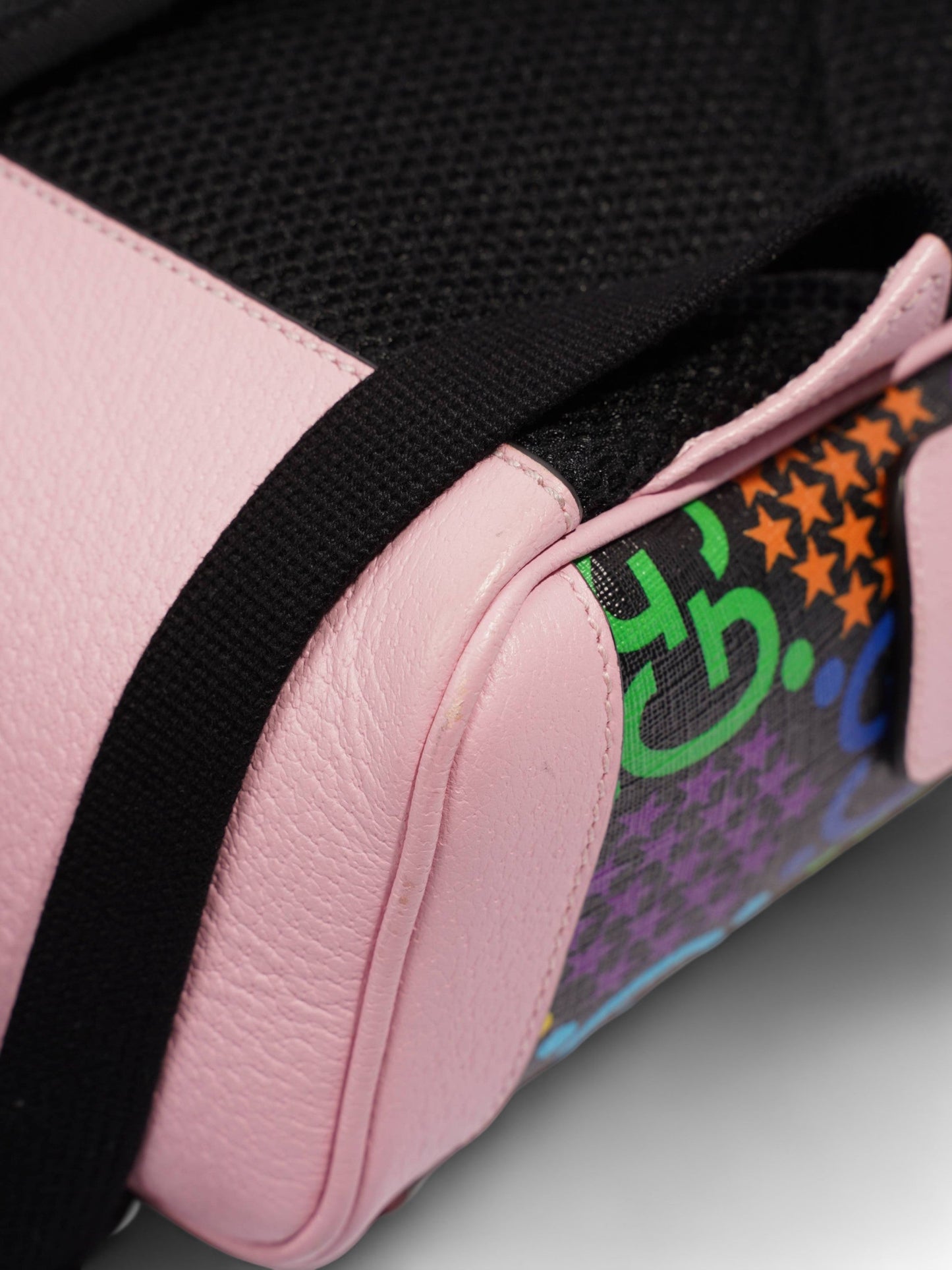 GG Supreme Psychedelic Backpack Black / Pink / Blue Small