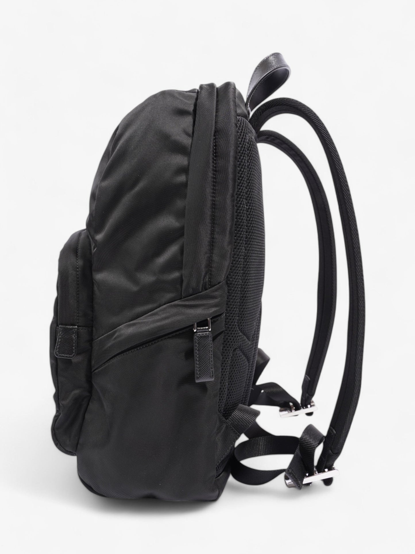 Prada Backpack Black Re Nylon