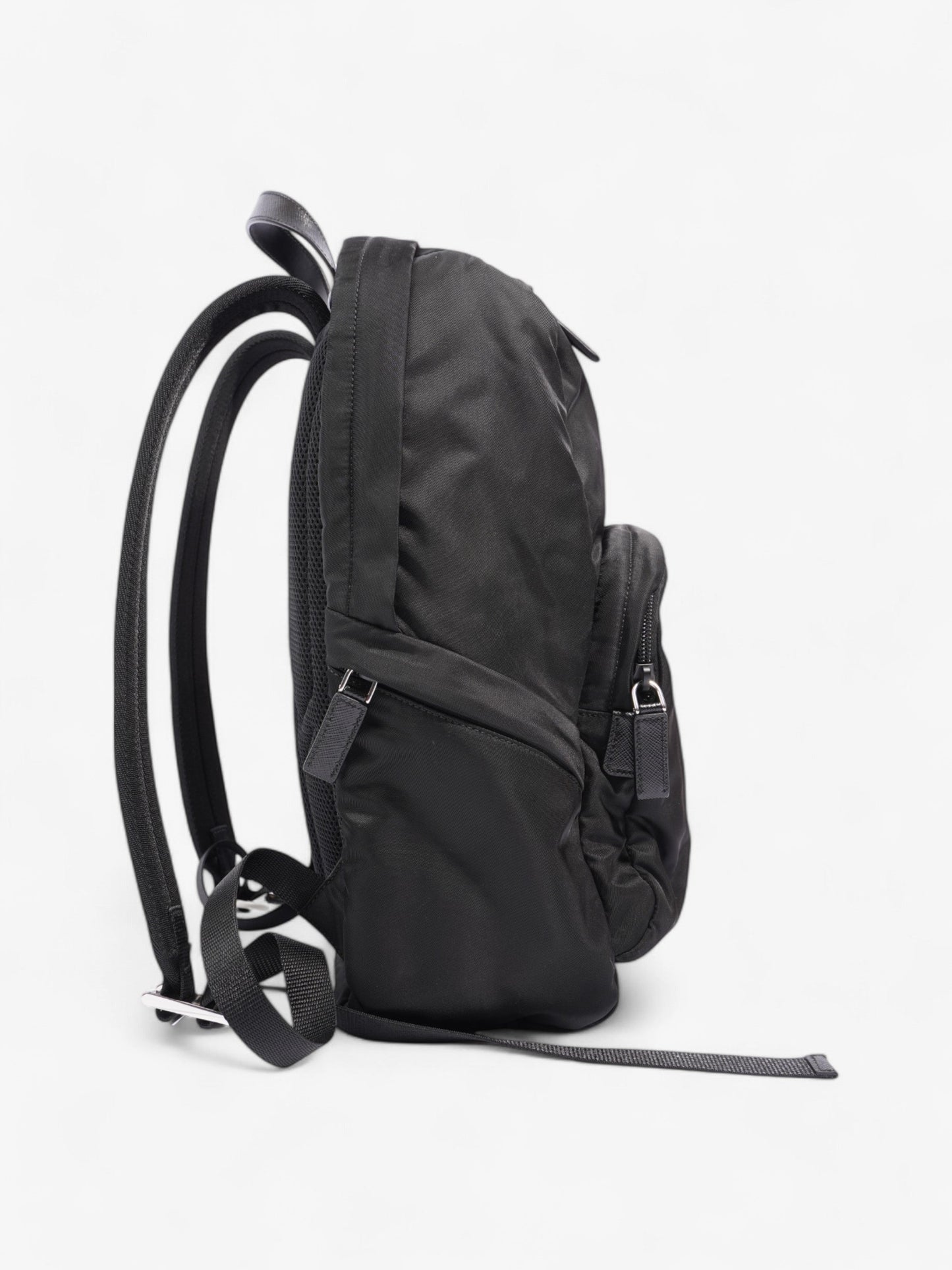 Prada Backpack Black Re Nylon