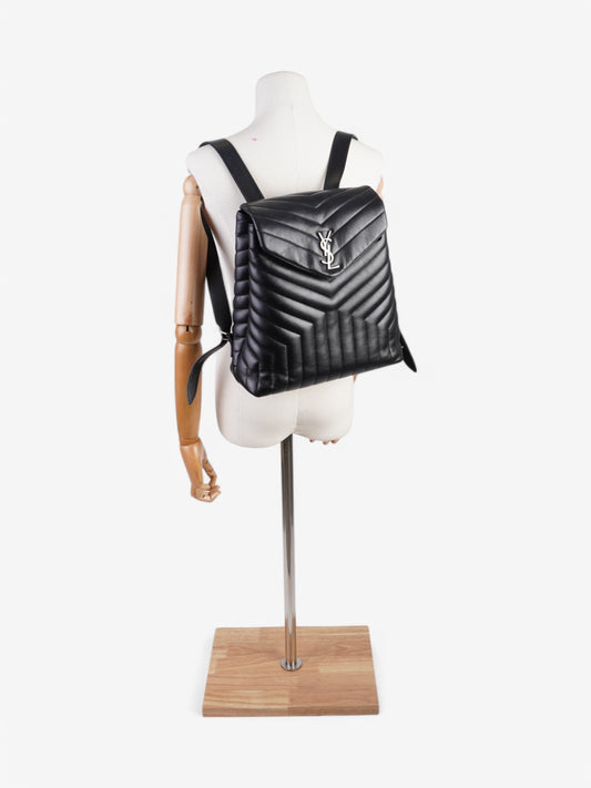 Saint Laurent Backpack Black Leather