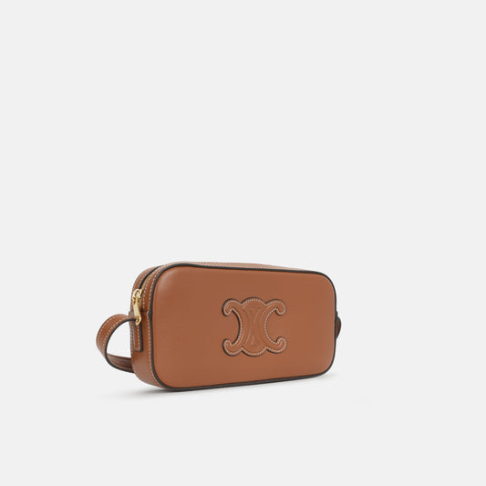 Mini Cuir Triomphe Camera Bag