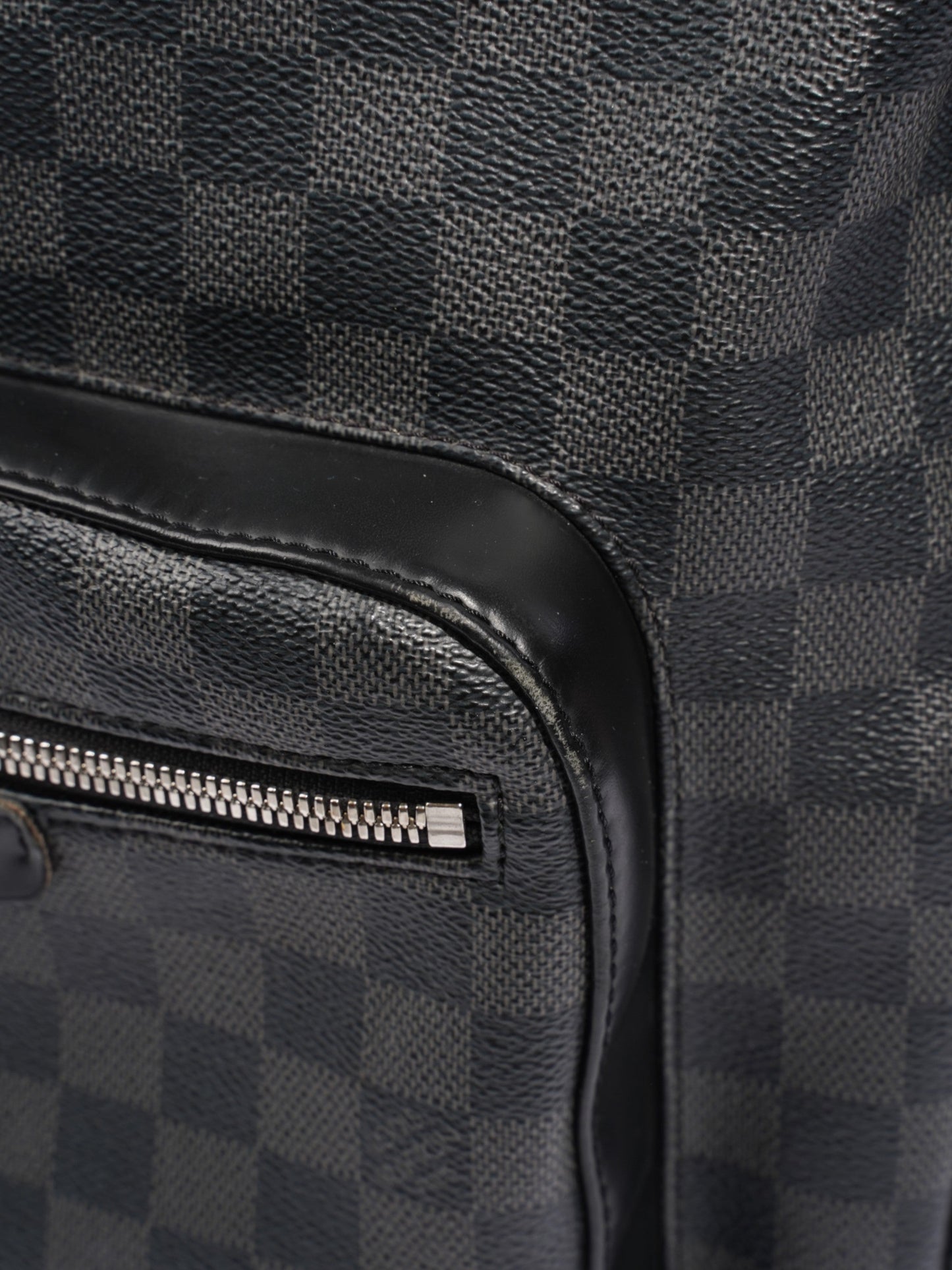 Louis Vuitton Josh Backpack Damier Ebene Coated Canvas