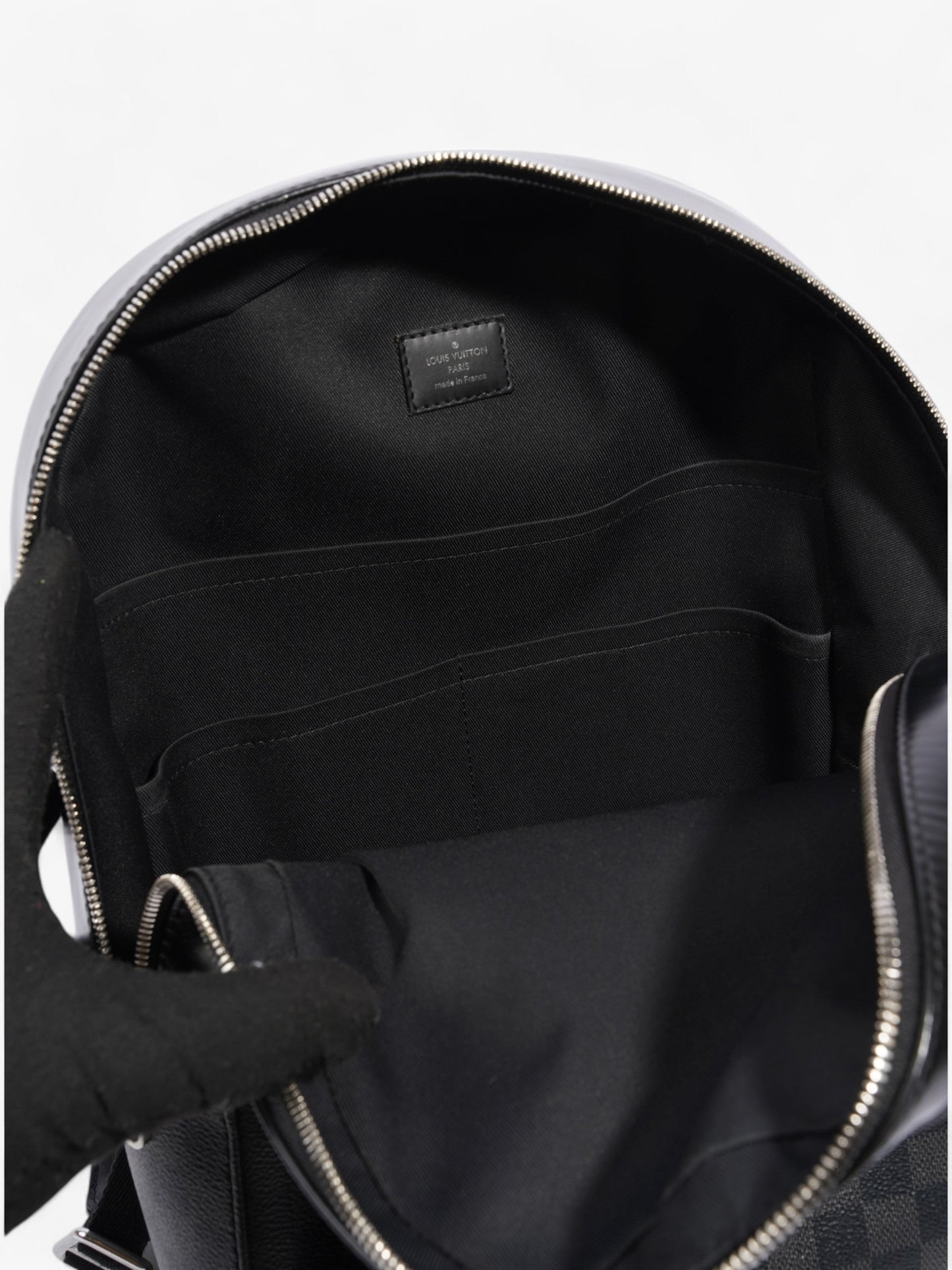 Louis Vuitton Josh Backpack Damier Ebene Coated Canvas