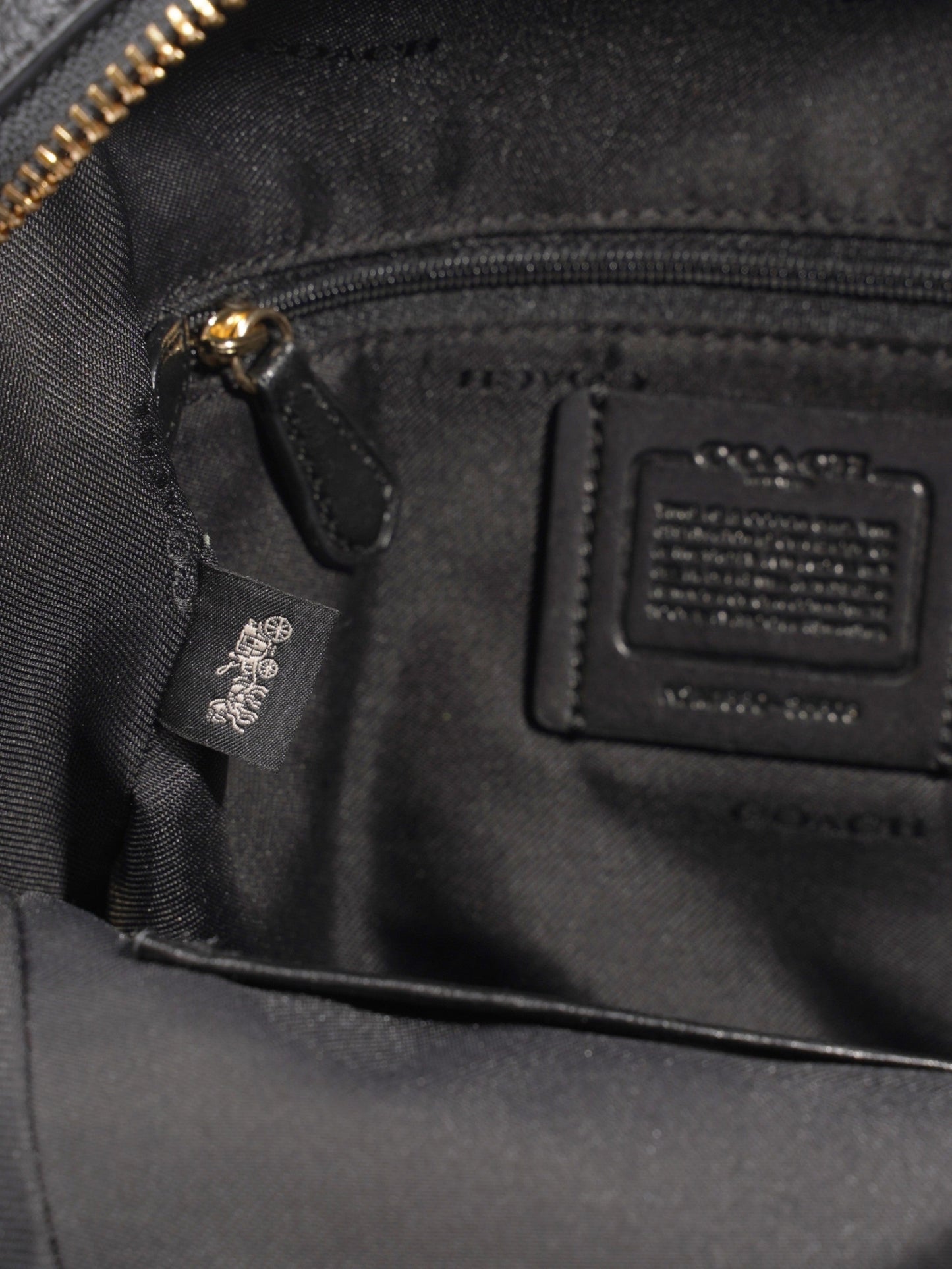 Campus Backpack Black Leather