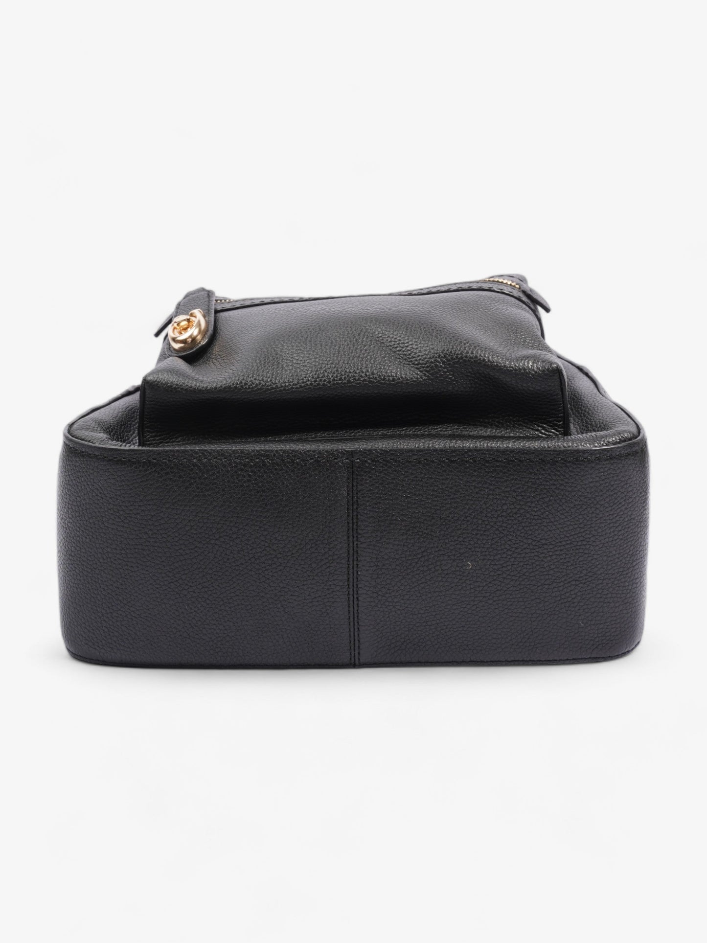 Campus Backpack Black Leather