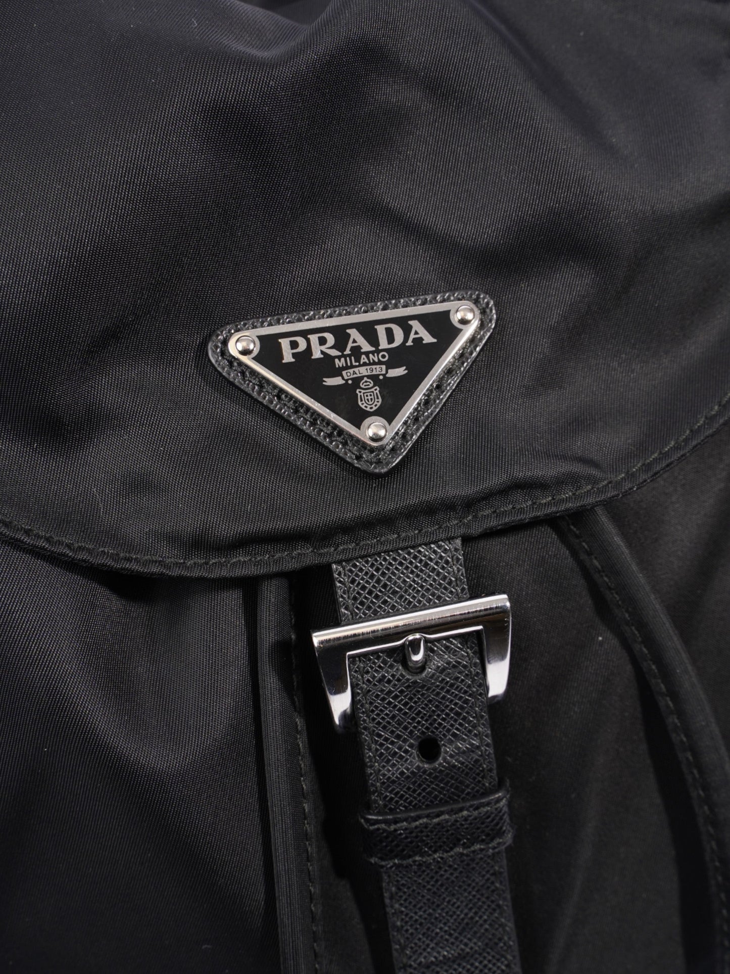 Prada Backpack Black Nylon