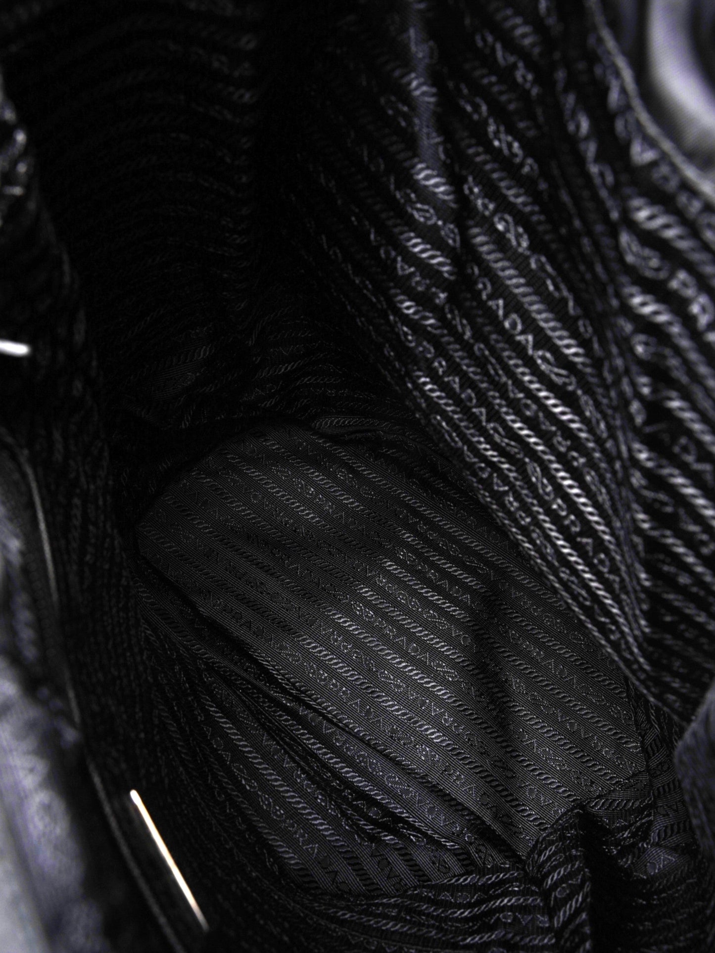 Prada Backpack Black Nylon