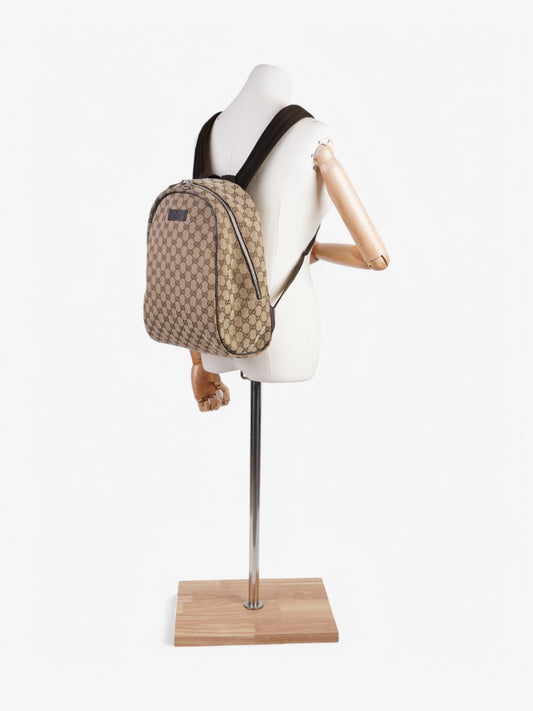 Gucci GG Backpack Beige  / Brown Canvas