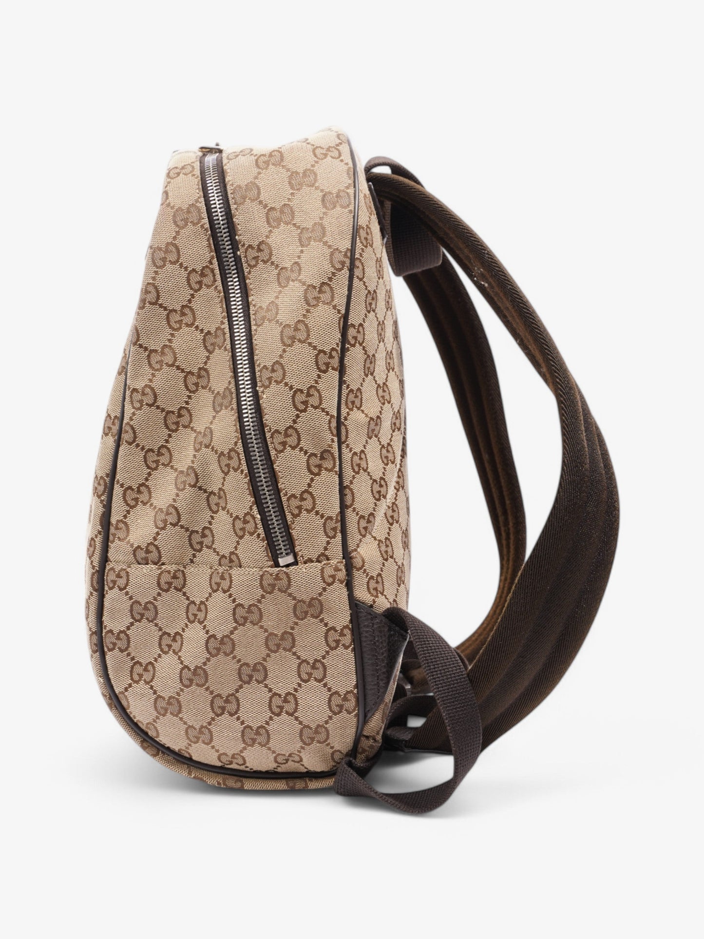 Gucci GG Backpack Beige  / Brown Canvas