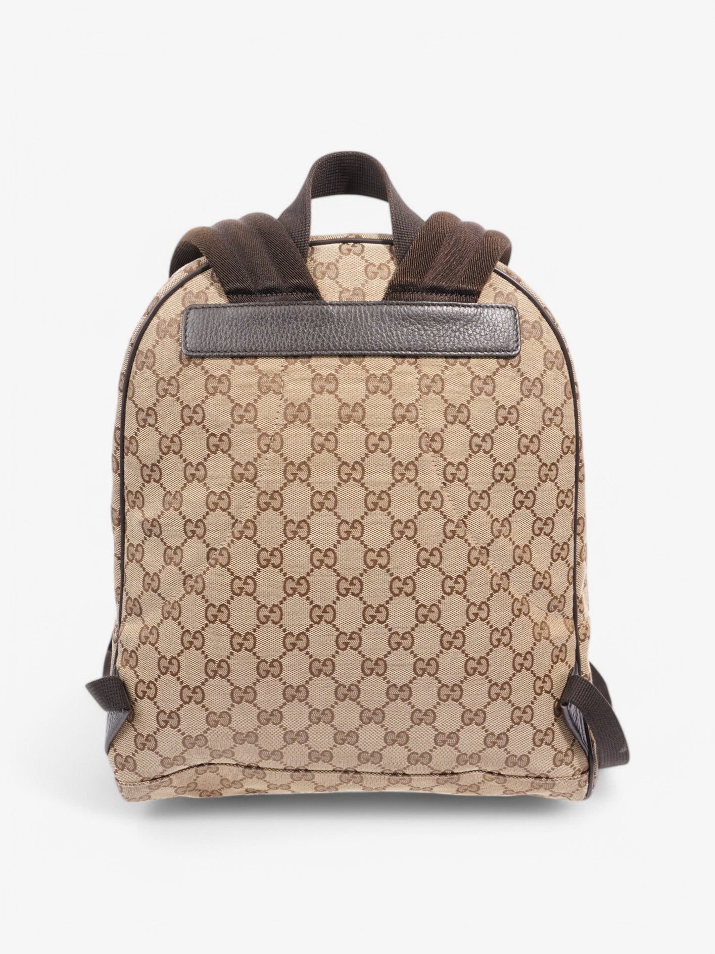 Gucci GG Backpack Beige  / Brown Canvas