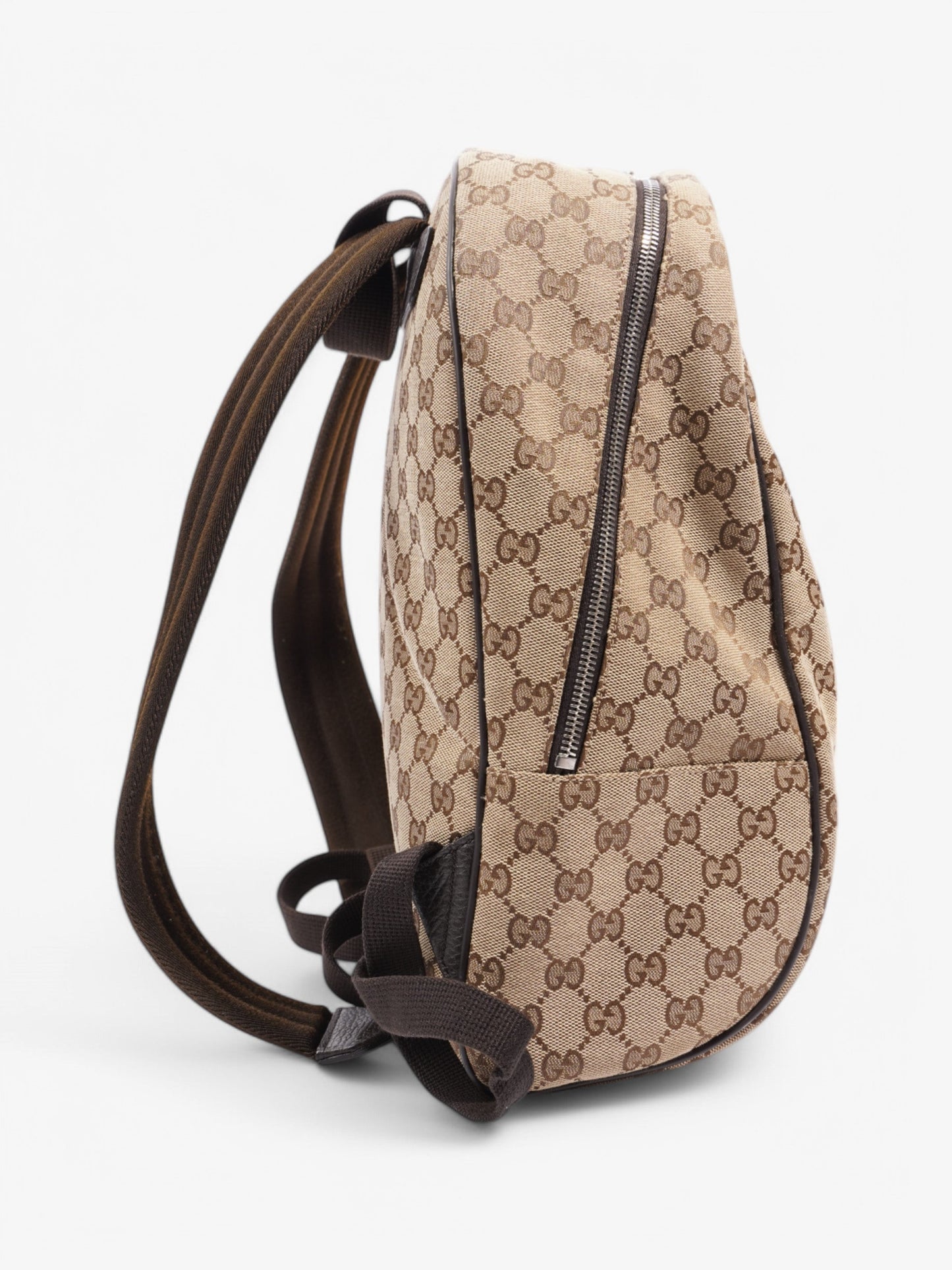 Gucci GG Backpack Beige  / Brown Canvas