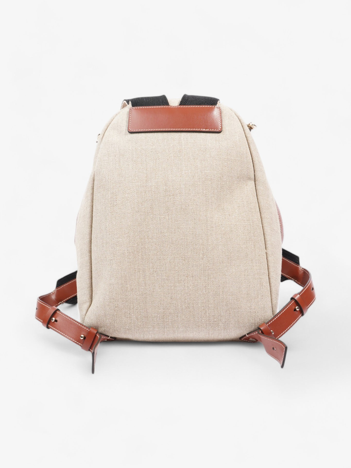 Chloe Woody Backpack Sepia Brown Cotton