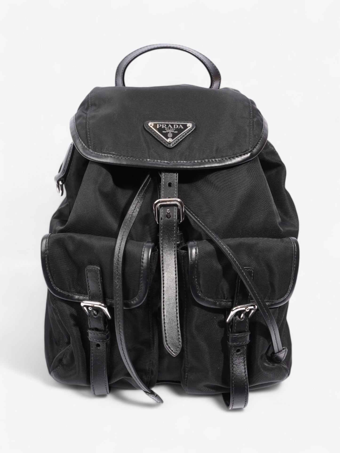 Prada Backpack Black Nylon