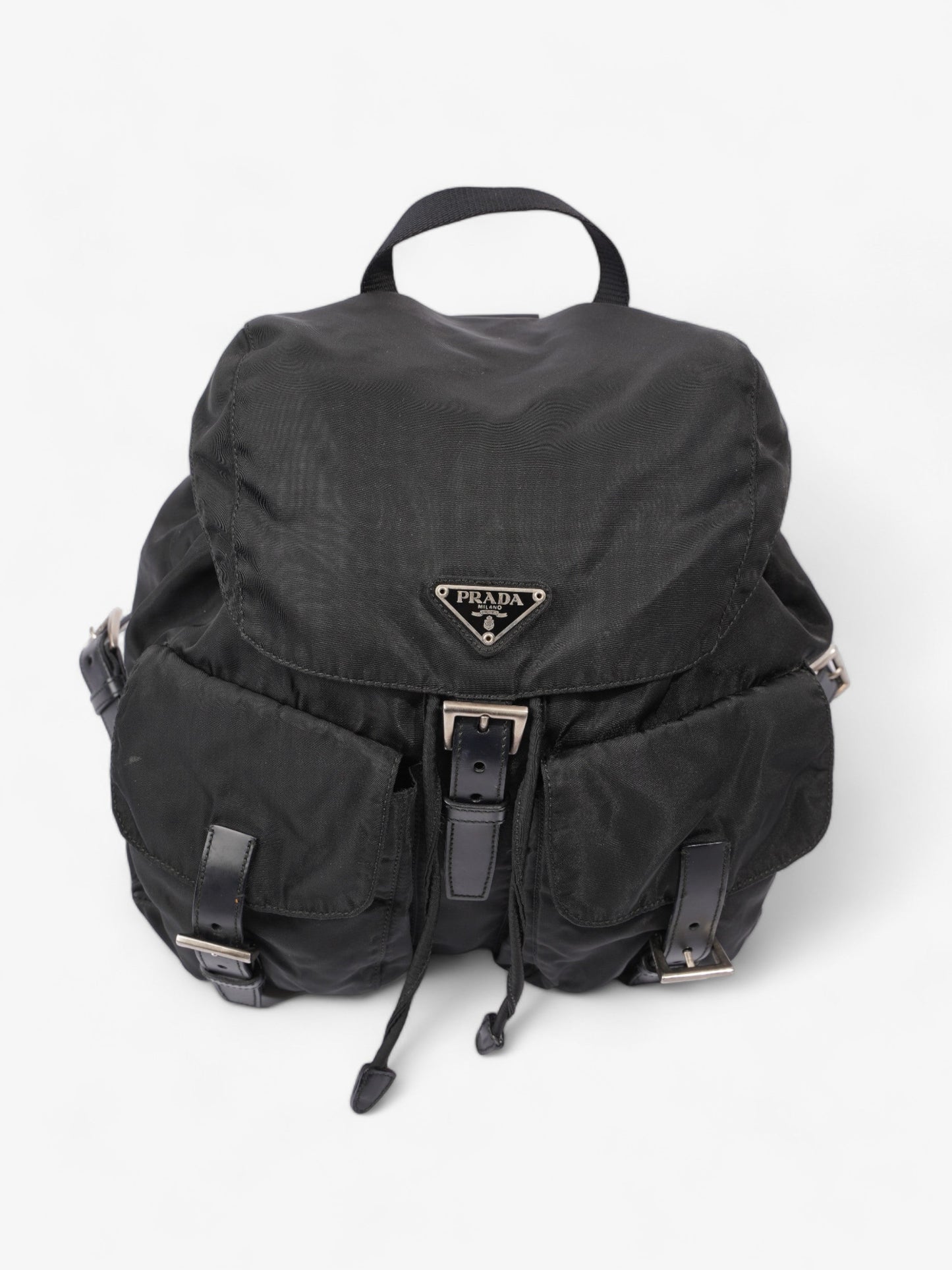 Tessuto Backpack Black Re Nylon Medium