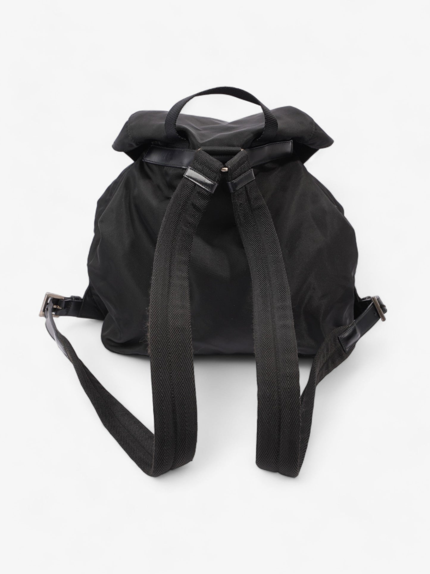 Tessuto Backpack Black Re Nylon Medium