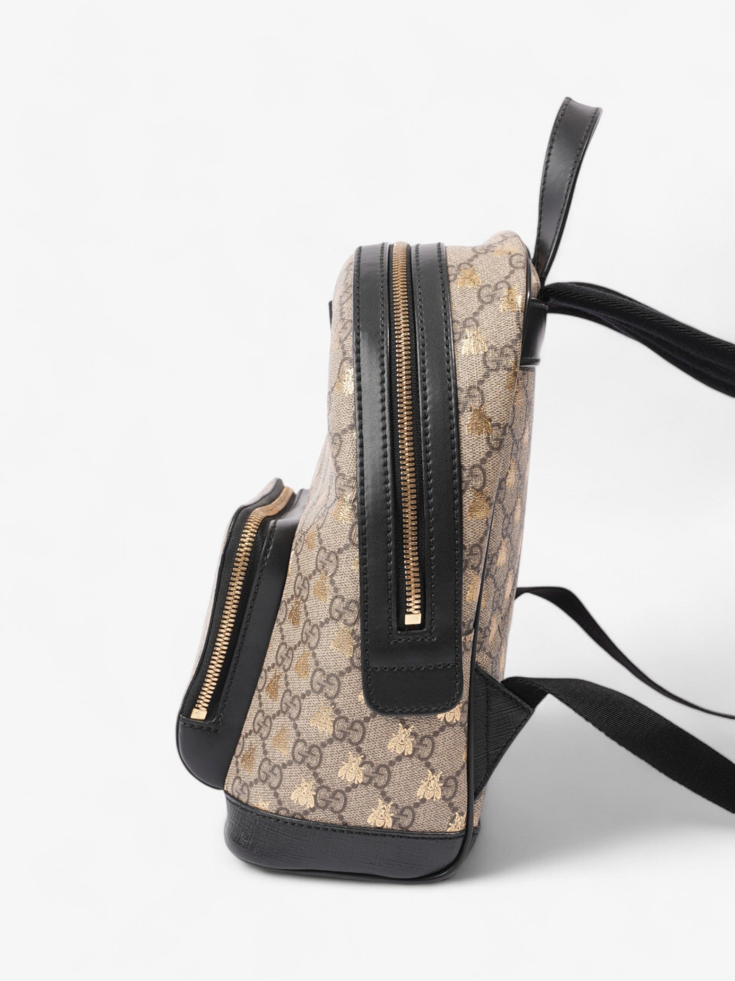 Gucci Backpack Supreme Bee Coated Canvas Small