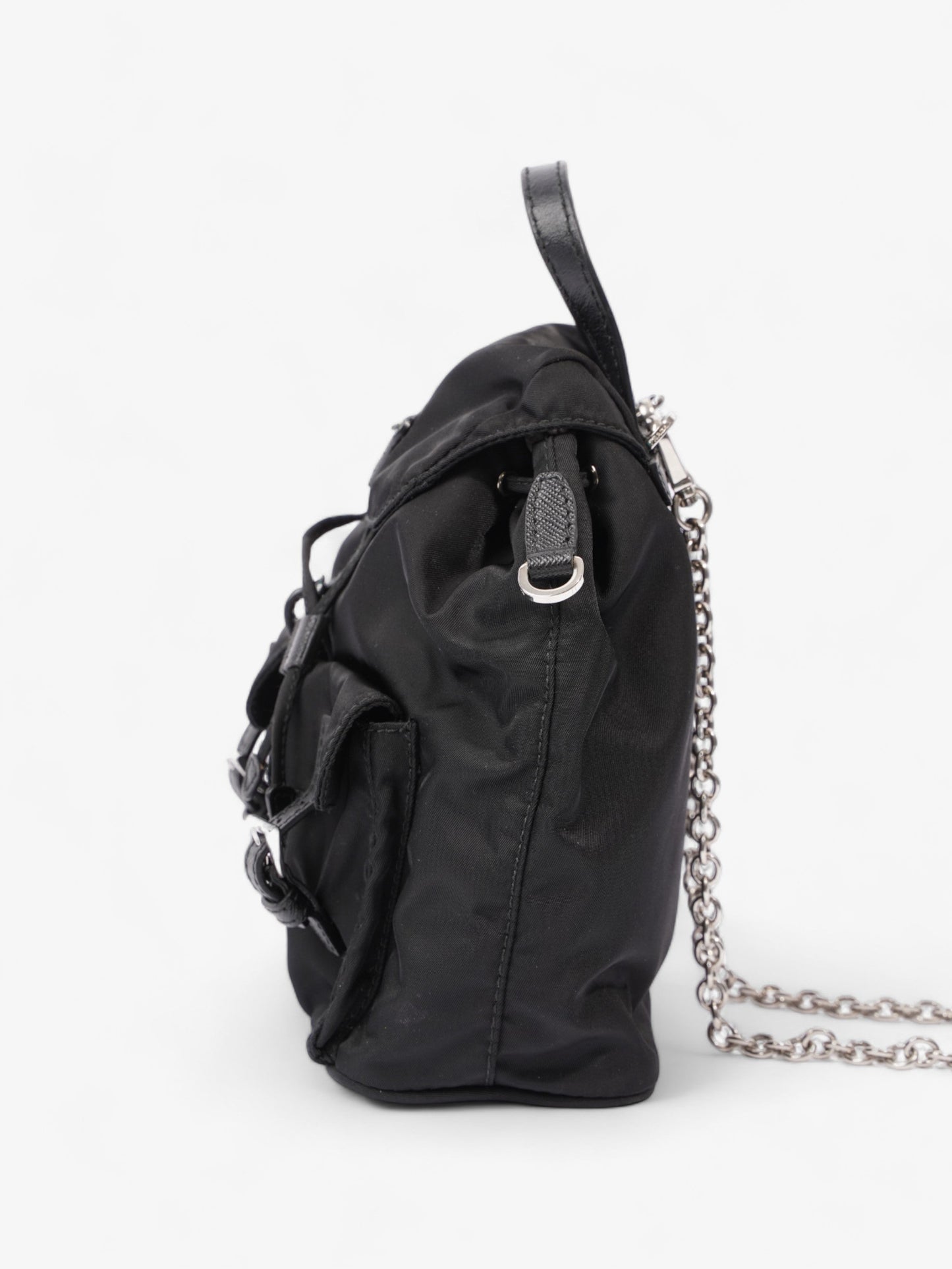 Prada Mini Backpack Black Re Nylon