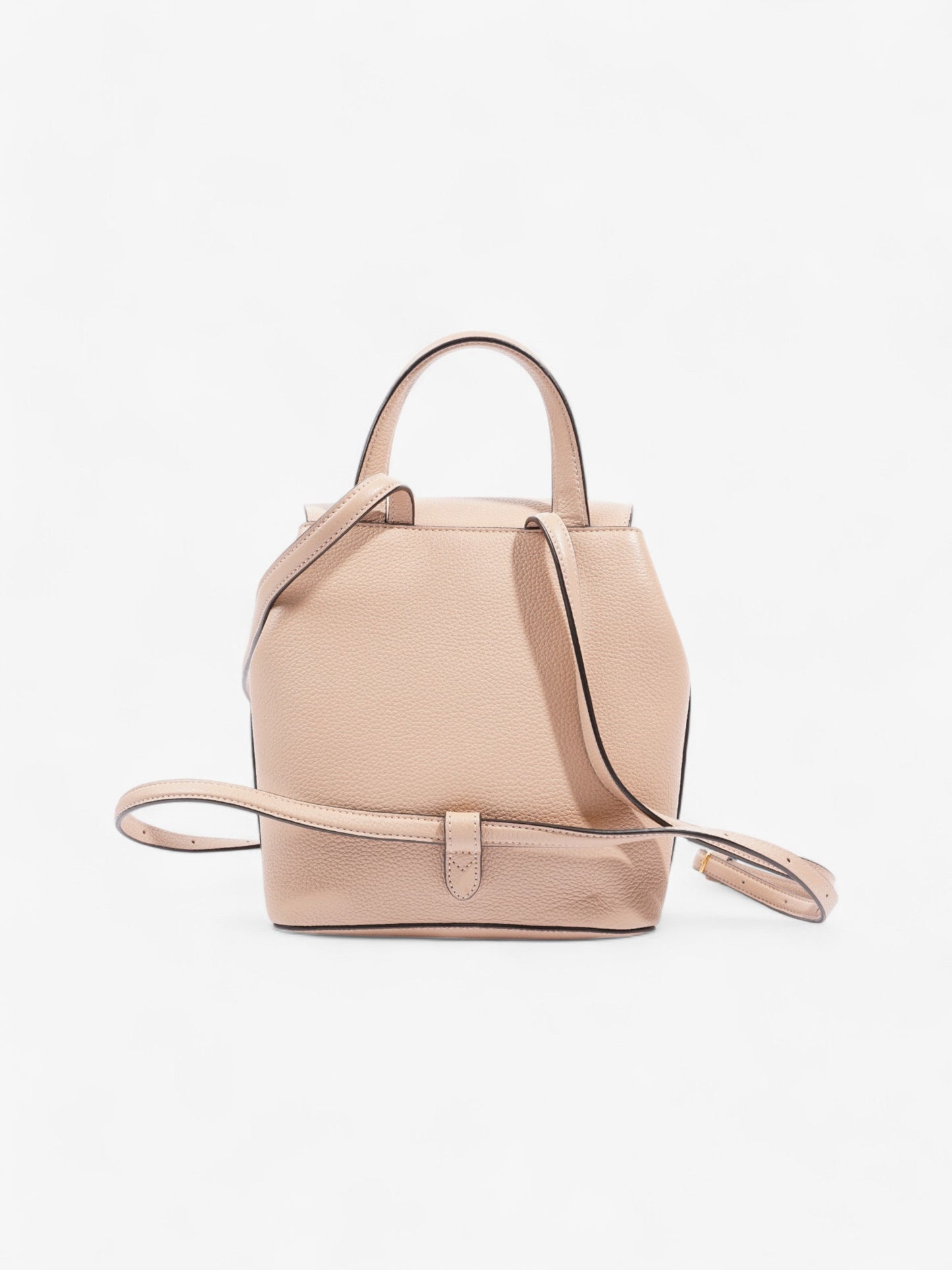 Mulberry Bayswater Backpack Rose Water Grained Leather Mini
