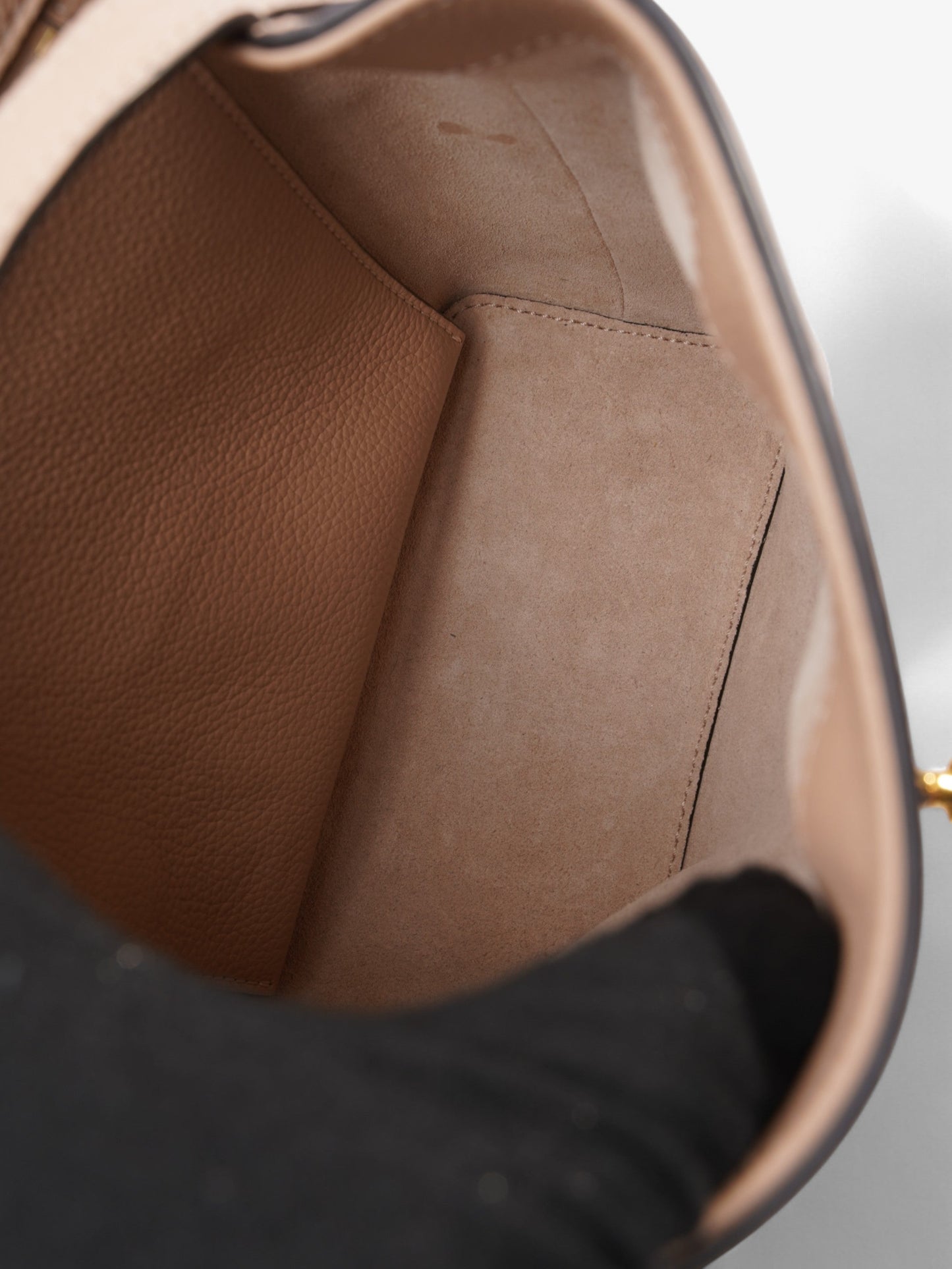 Mulberry Bayswater Backpack Rose Water Grained Leather Mini