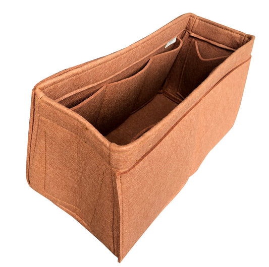 For [Kelly Sellier 25 28 32 35 40] (Tapered Bag) Tote Bag Organizer Felt Purse Insert