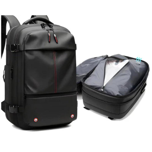 Modern Water Resistant Backpack With USB Charging Port